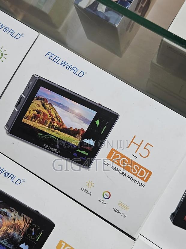 Feelworld H5 5.5-Inch 12g Sdi Monitor 1200nit Touchscreen · Photo 1