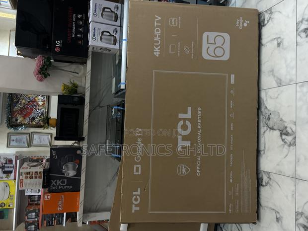 Buy Original 65” TCL Android HDR Tcl65p635 TV · Photo 1