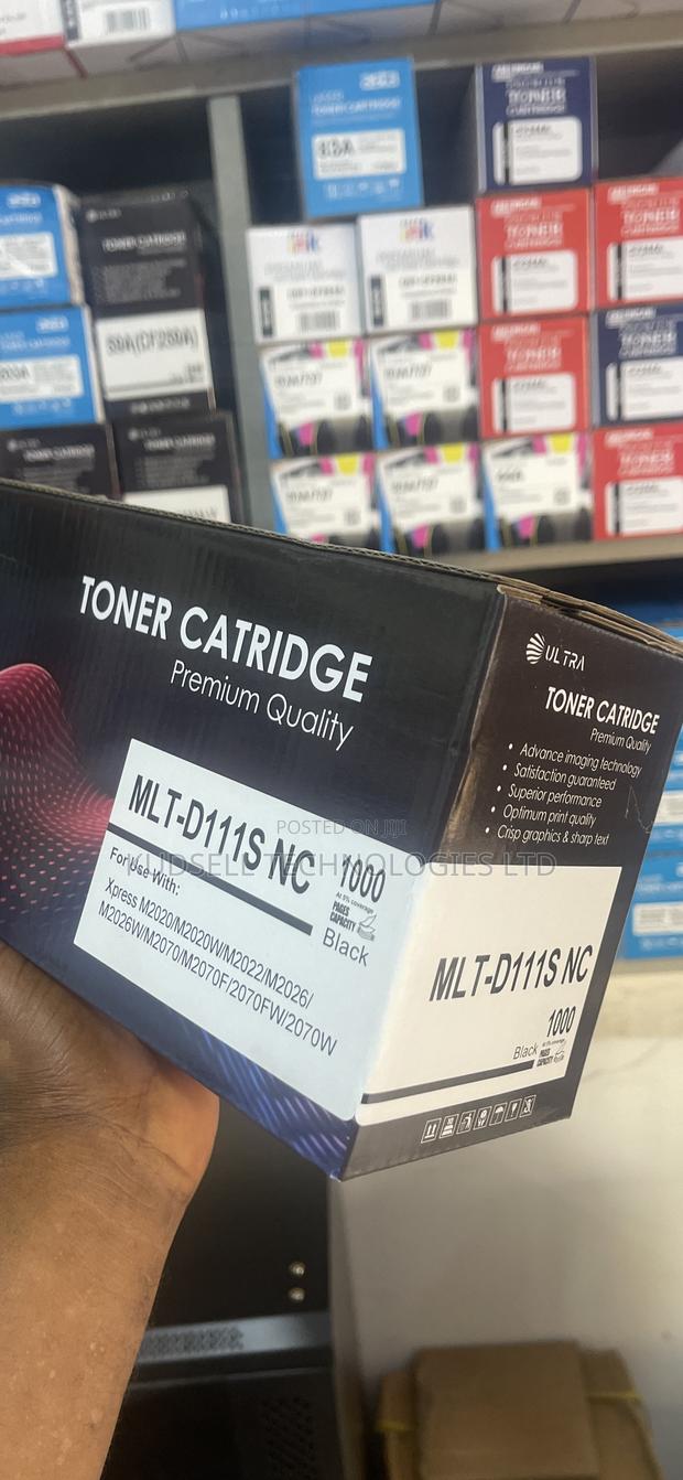Samsung MLT-D111s Black Toner for -M2020, 2022, 2070, M2070w Printers · Photo 1