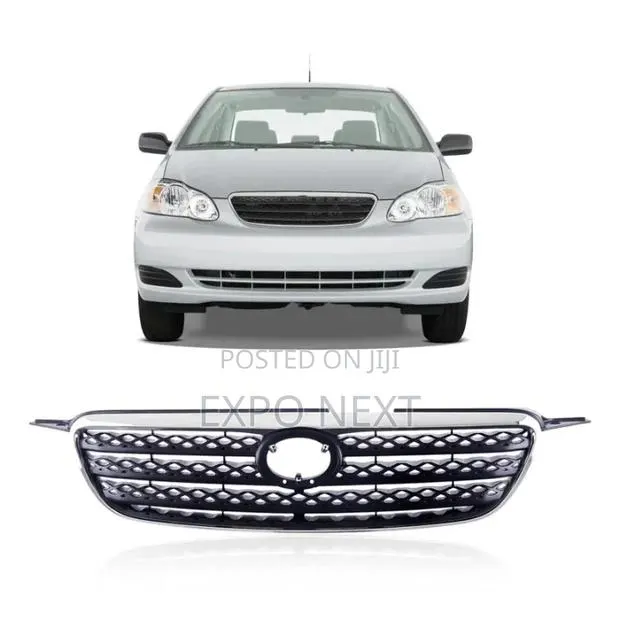 Toyota Corolla 2003-2008 Front Bumper Grille Chrome · Photo 1