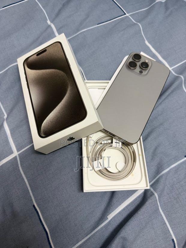 Apple iPhone 15 Pro Max 256 GB Silver · Photo 1