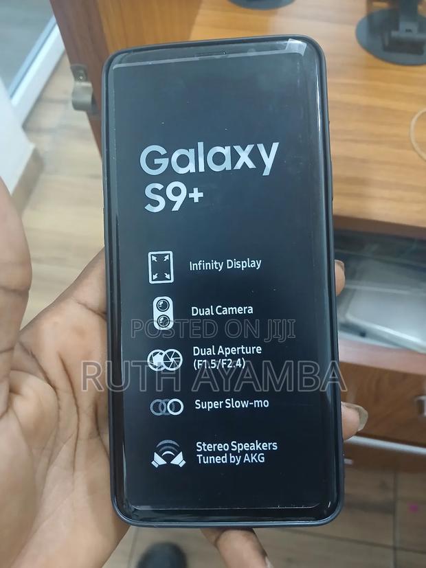 New Samsung Galaxy S9 Plus 64 GB Black · Photo 1