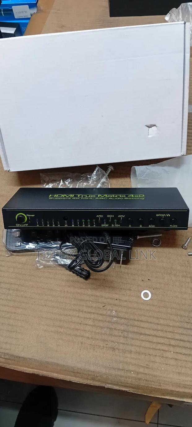 Hdmi True Matrix 4×2.Suppoers MHL Arc Audio Splitting ( Uk) · Photo 3
