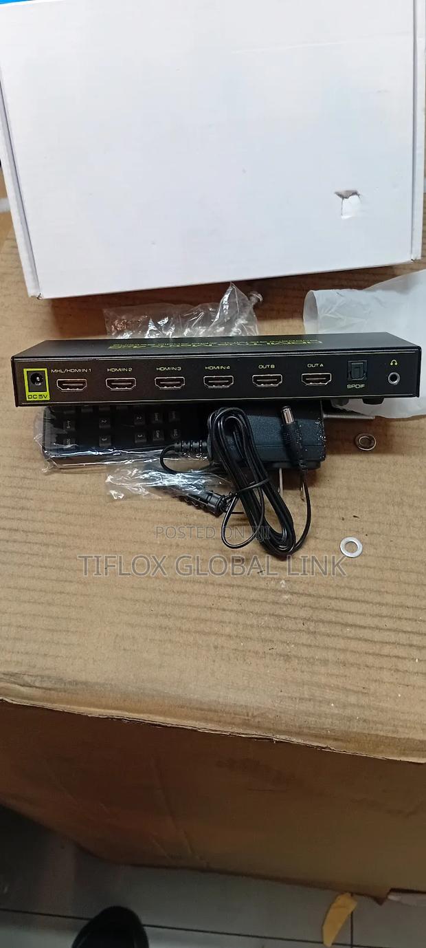 Hdmi True Matrix 4×2.Suppoers MHL Arc Audio Splitting ( Uk) · Photo 4