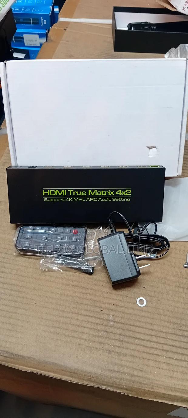 Hdmi True Matrix 4×2.Suppoers MHL Arc Audio Splitting ( Uk) · Photo 5