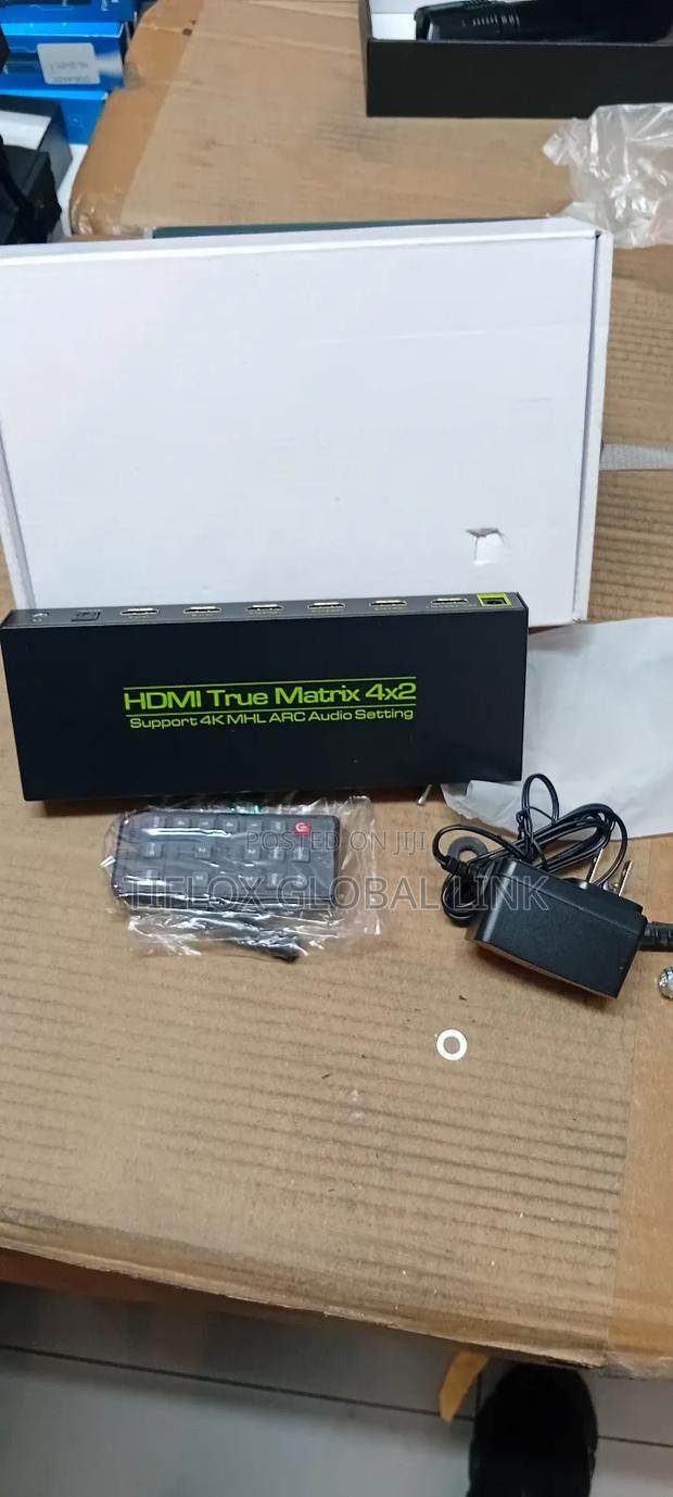 Hdmi True Matrix 4×2.Suppoers MHL Arc Audio Splitting ( Uk) · Photo 8