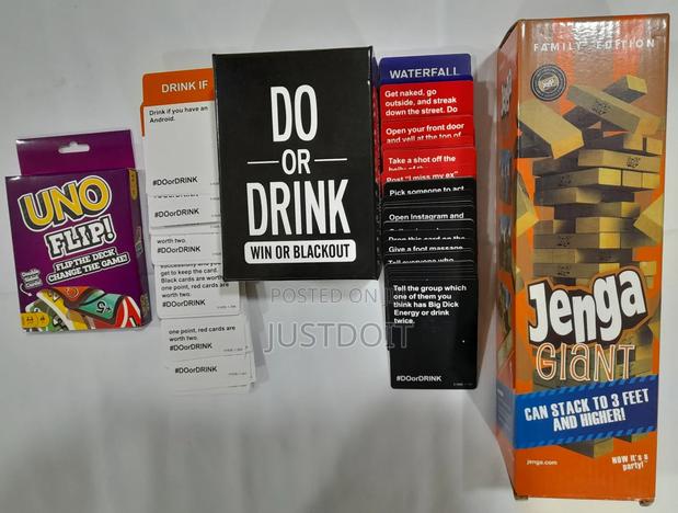 Jenga Giant + Uno + Do or Drink Package. · Photo 1