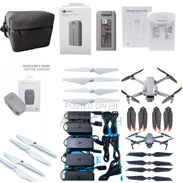 Phantom Mavic Air Mini 2 3 4 Pro Propeller Battery Charger Bag Parts · Photo 1