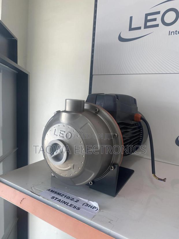 Stainless 3hp - Leo Water Pump · Photo 1