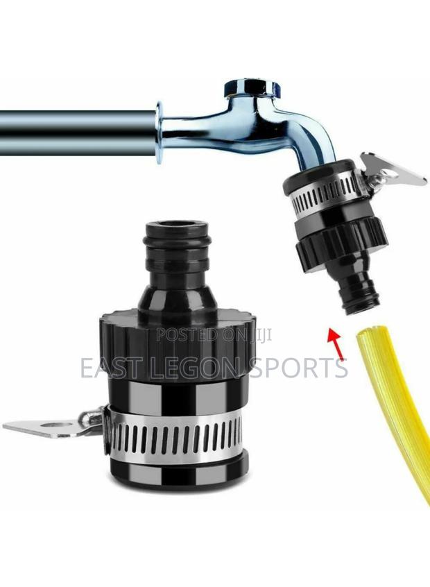 Rubber Universal Adapter Water Connector Hose Leakage Stop · Photo 1