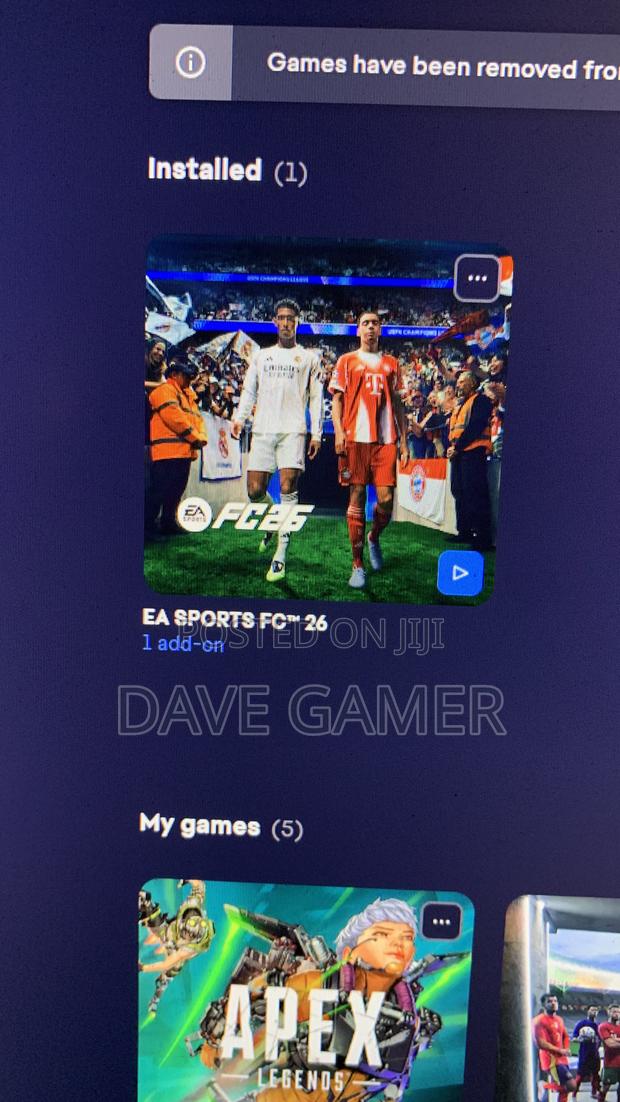 Ea Fc 26 Pc - Ea App (Personal Account - Own Details) · Photo 1