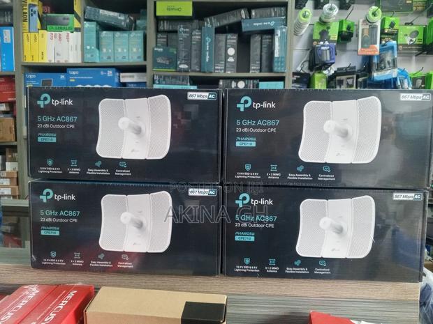 Tp-Link Cpe710 5ghz Ac867 Outdoor Cpe 23 Dpi Point to Point · Photo 1