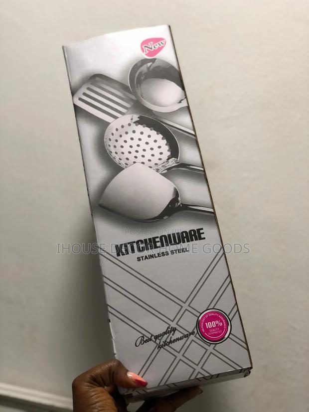 8pcs Stainless Kitchen Spoons Set · Photo 3