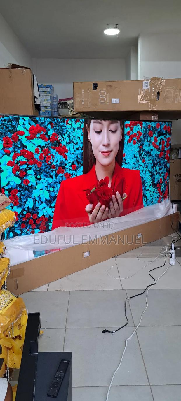 Hisense 100" Qled Uled American Type Google Tv Uhd Smart Android · Photo 2