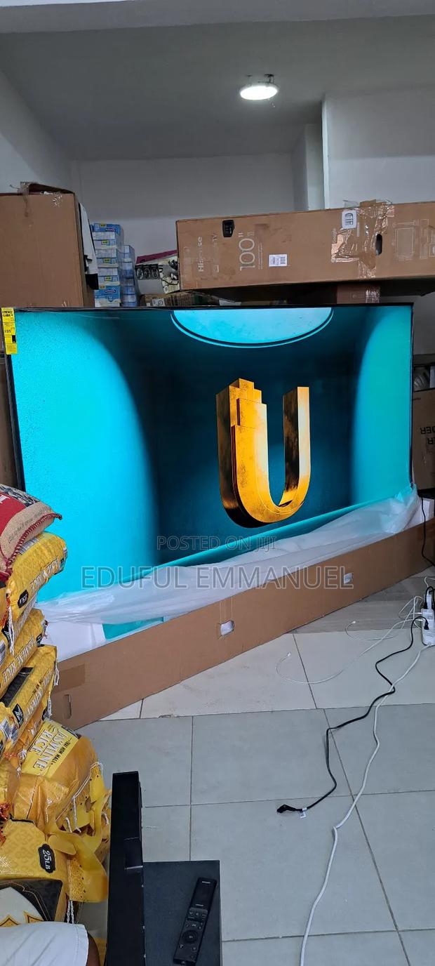 Hisense 100" Qled Uled American Type Google Tv Uhd Smart Android · Photo 3