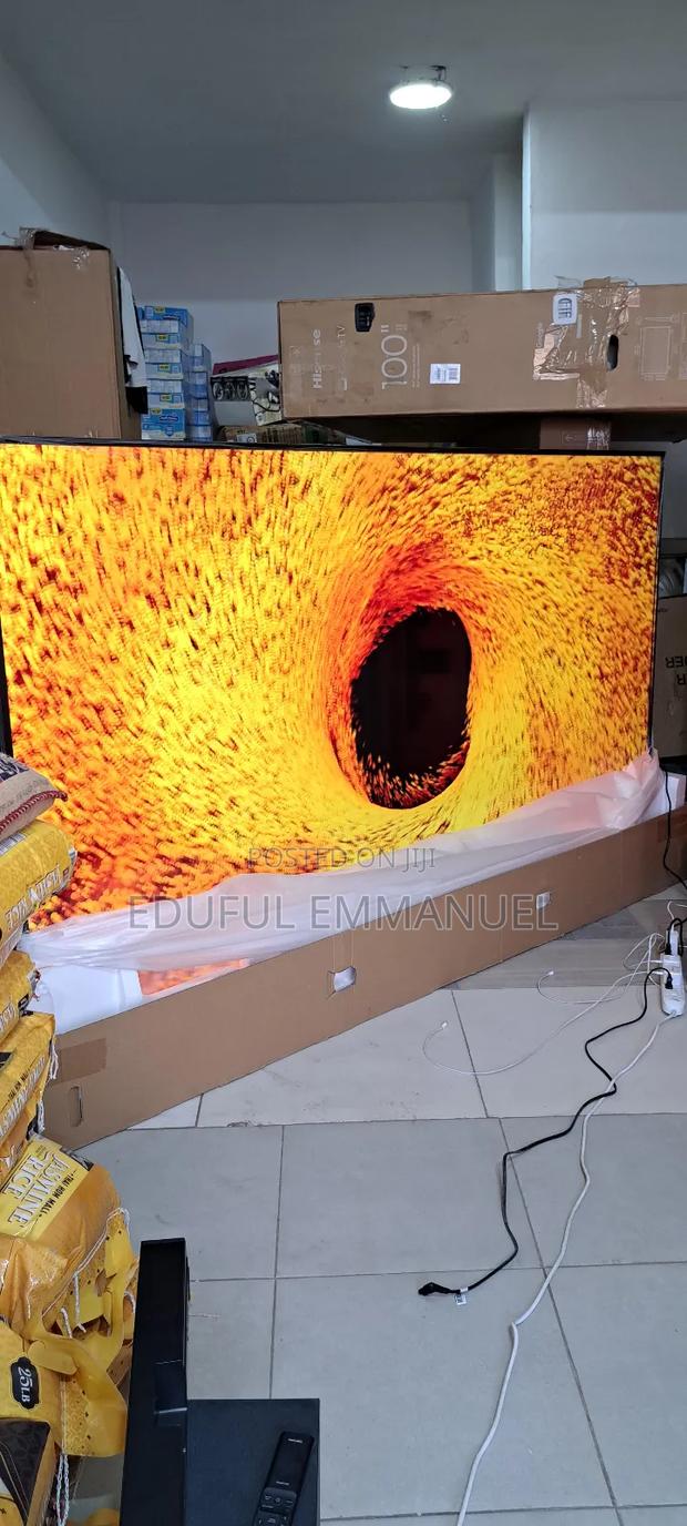 Hisense 100" Qled Uled American Type Google Tv Uhd Smart Android · Photo 5