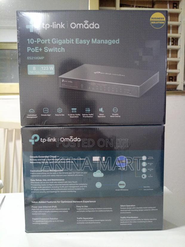 Es210gmp 10 Port Gigabit Easy Managed Poe+ Switch · Photo 1
