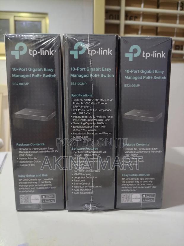 Es210gmp 10 Port Gigabit Easy Managed Poe+ Switch · Photo 2