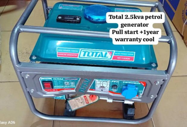 Bare Basics Total 2.5kva Petrol Generator Silent Total Petrol 2.5kva · Photo 1