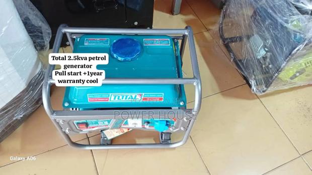 Soft Start Total 2.5kva Petrol Generator Cool Total 2.5kva Generator · Photo 1