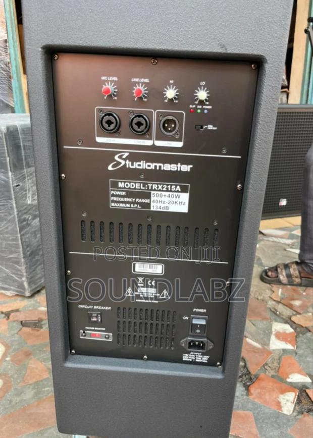 Studiomaster Trx215a 15inches Pair of Active Speakers · Photo 2