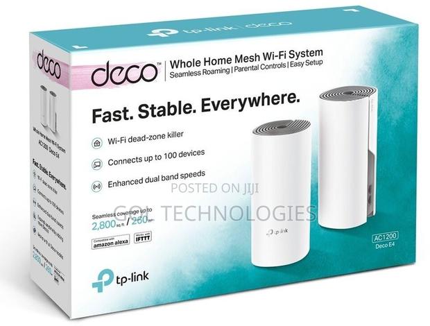 Deco E4(3-Pack) Ac1200 Whole Home Mesh Wi-Fi System · Photo 2