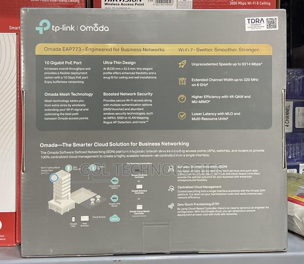 Tp-Link Eap772 New Be9300 Ceiling Mount Tri-Band Wi-Fi 7 Access Point · Photo 2