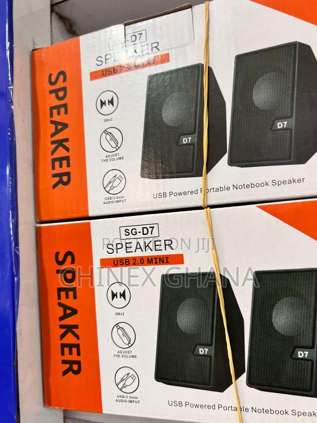 Sg - D7 Laptop Speakers · Photo 1