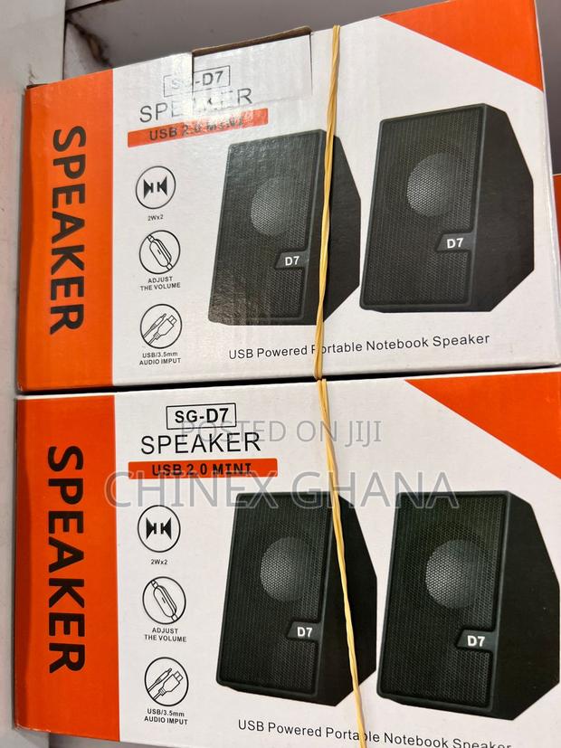 Sg - D7 Laptop Speakers · Photo 2