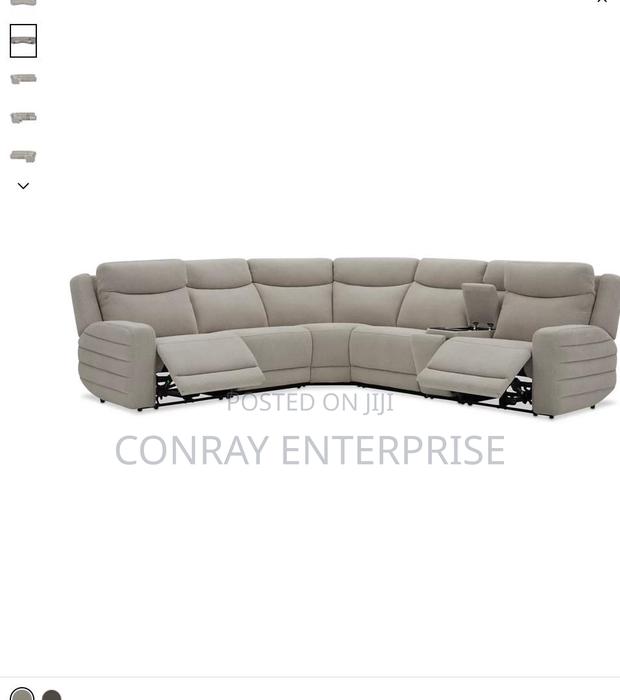 Kristyan 6-Pc Fabric With 2 Power Recliners and Console. · Photo 1
