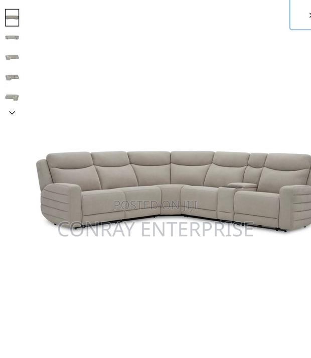 Kristyan 6-Pc Fabric With 2 Power Recliners and Console. · Photo 4
