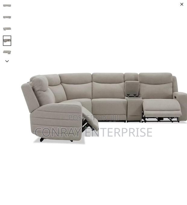 Kristyan 6-Pc Fabric With 2 Power Recliners and Console. · Photo 3