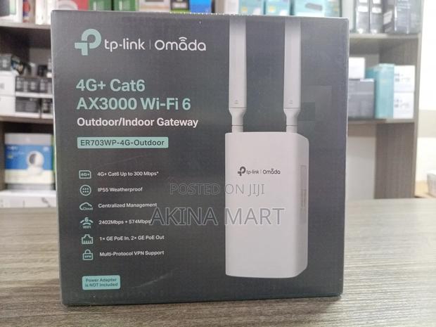 4g+ Cat6 Ax300 Wifi 6 Outdoor/Indoor Gateway Er703wp-4g Outdoor · Photo 1
