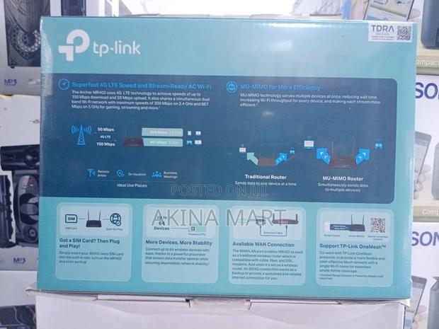 Tp Link Archer Mr402 Ac1200 Dual Band Wifi 4g Lte Router · Photo 3