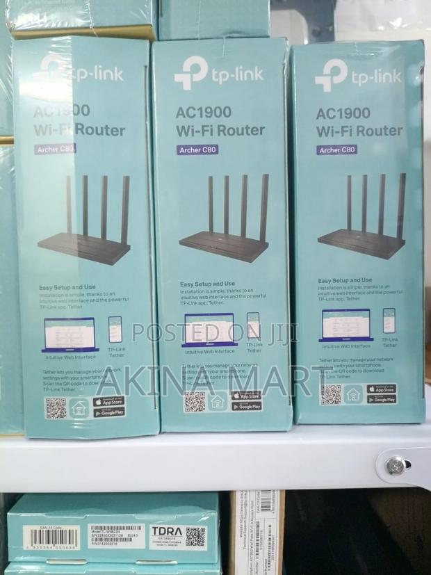 Tp Link Archer C80 Ac1900 Wi-Fi Router Dual Band Mu-Mimo · Photo 1