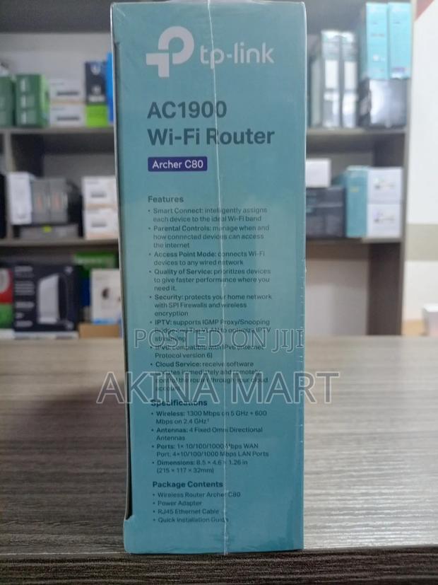 Tp Link Archer C80 Ac1900 Wi-Fi Router Dual Band Mu-Mimo · Photo 4