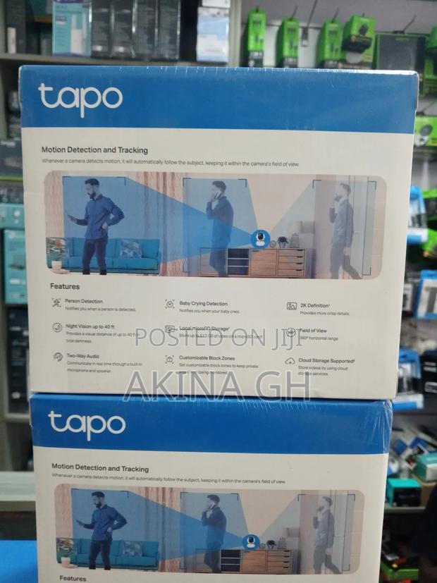 Tp-Link Tapo Pan/Tilt Home Security Wi-Fi Camera Tapo C210 · Photo 3