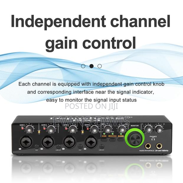 4 Channel Q22 Professional Music Sound Card · Photo 2