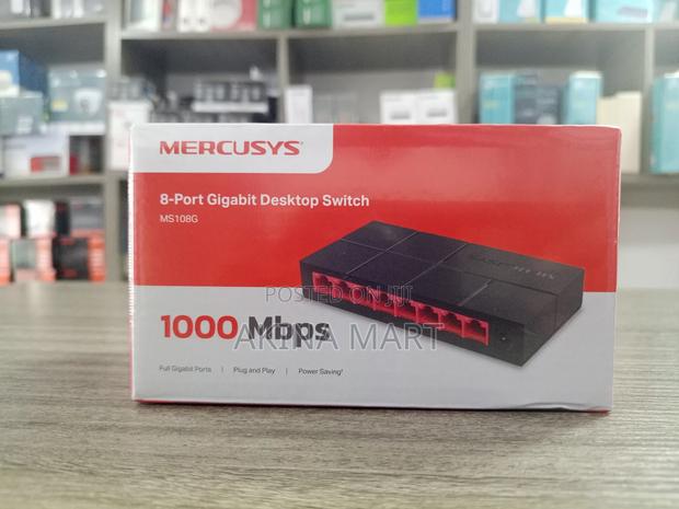 Mercusys 8 Port Gigabit Desktop Switch Ms108g · Photo 1