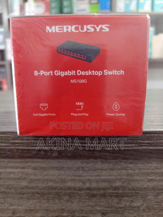 Mercusys 8 Port Gigabit Desktop Switch Ms108g · Photo 2