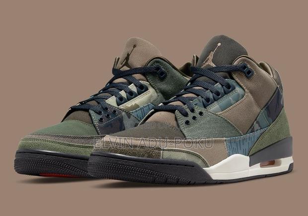Air Jordan 4 Craft "Medium Olive" Sneakers · Photo 2