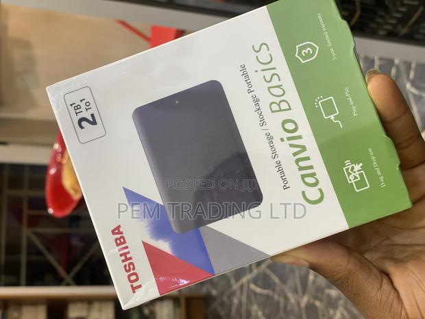 Toshiba Canvio Basics 2tb Portable External Hard Drive Usb 3.0, Black · Photo 1