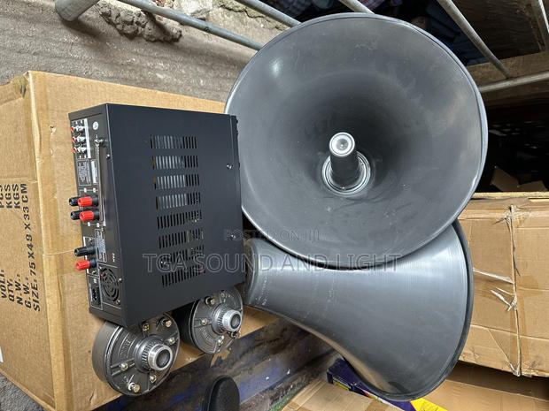 Reflex Horn Speaker And Amplifier Set · Photo 3