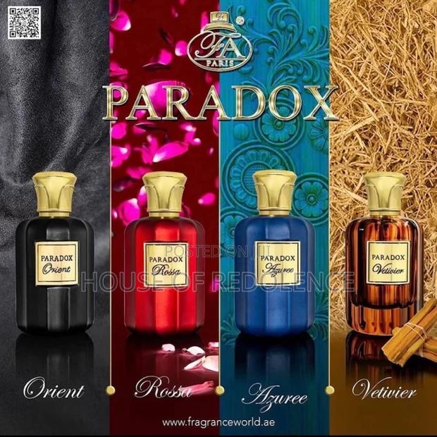 Paradox Perfumes ( Paradox Azuree, Rosa, Orient & Tribute) · Photo 1