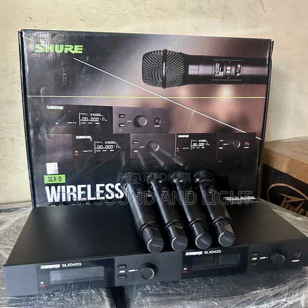 Shure Slxd42q 4in1 Digital Microphone Set · Photo 1