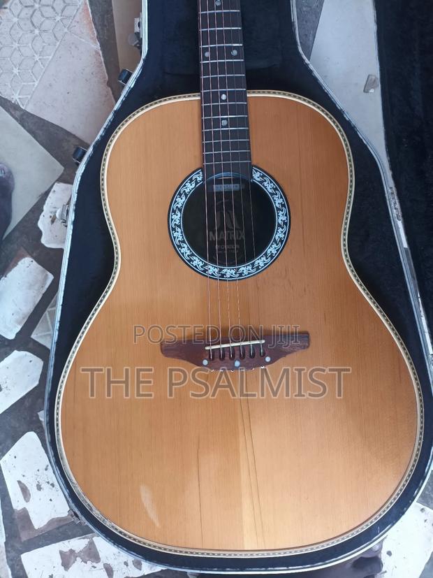 Matrix by Ovation in Solid Case With Strap New Set of Strings · Photo 4