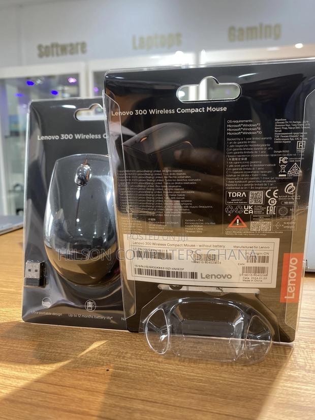 Lenovo 300 Wireless Compact Mouse – Ultra-Portable Design – · Photo 3