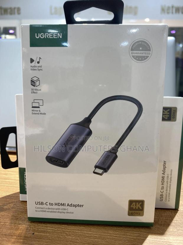 Ugreen Usb Type-C Male to Hdmi 2.0 Female 60hz Adapter · Photo 2