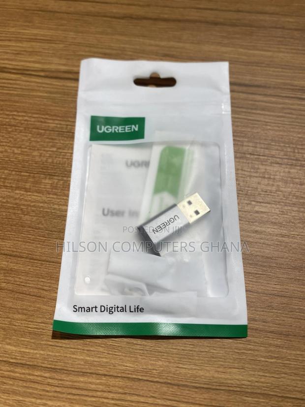 Ugreen Usb-a 3.0 Male to Usb-C 3.1 Female Adapter Gray 50533 · Photo 1