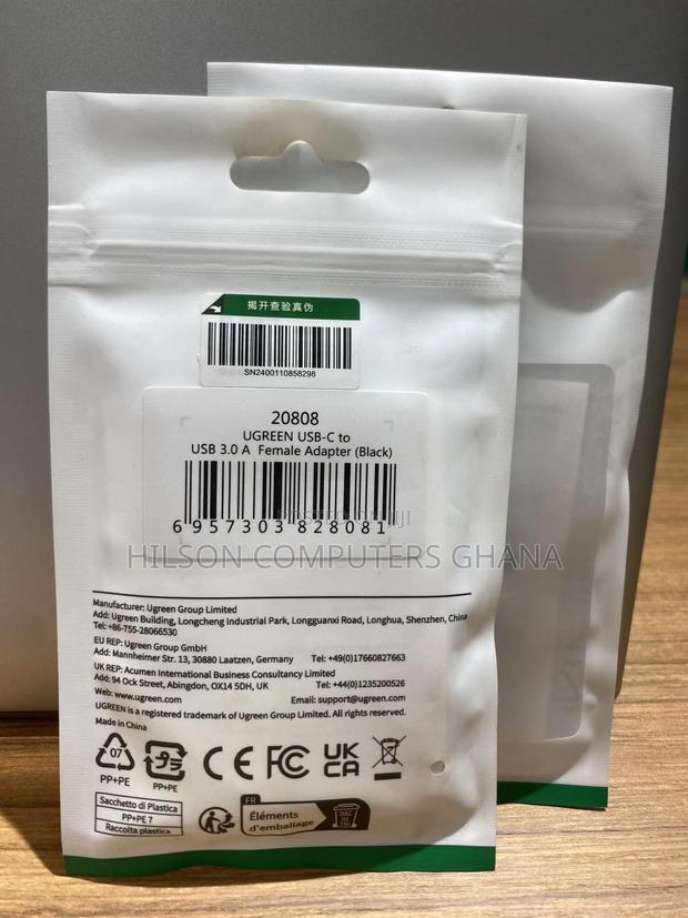 Ugreen Usb-C 3.1 Male to Usb 3.0 a Female Otg Adapter -20808 · Photo 2
